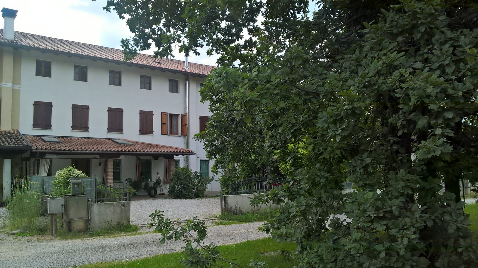The Beltrame home in Via Umberto 1, Talmassons